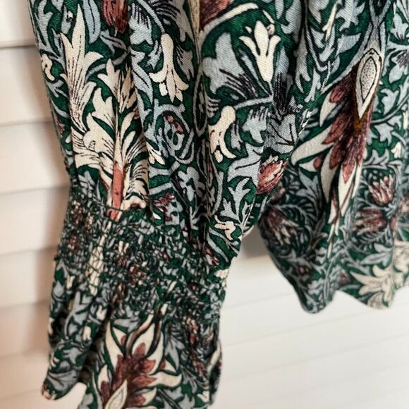 Morris & Co + H&M blouse floral Size 10 - Picture 5 of 5